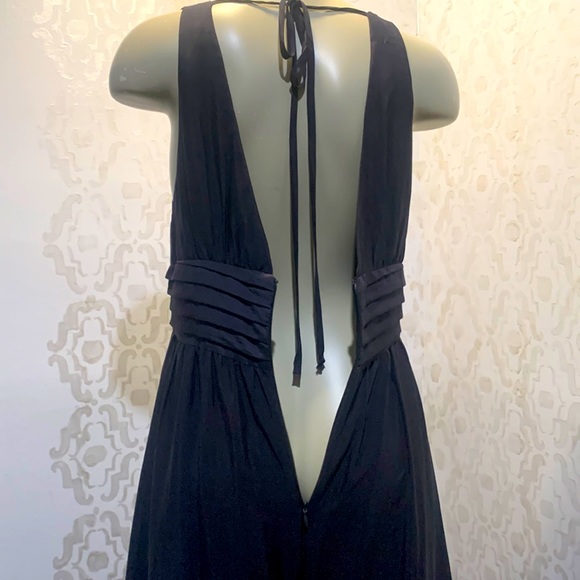 BCBGeneration formal or casual pants suit/ romper just gorgeous gray/black color - Picture 11 of 14